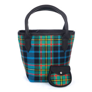 Handbag, Purse, Mini Iona Bucket Bag, MacLellan Tartan